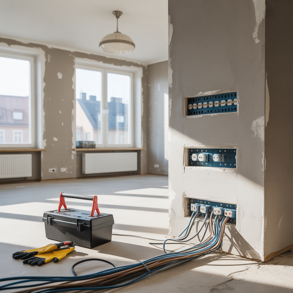 7.Allt om ledningar och elektrisk sakerhet vid renovering