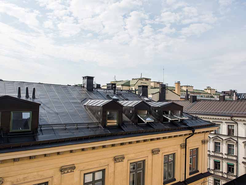 Installation av Takvärme