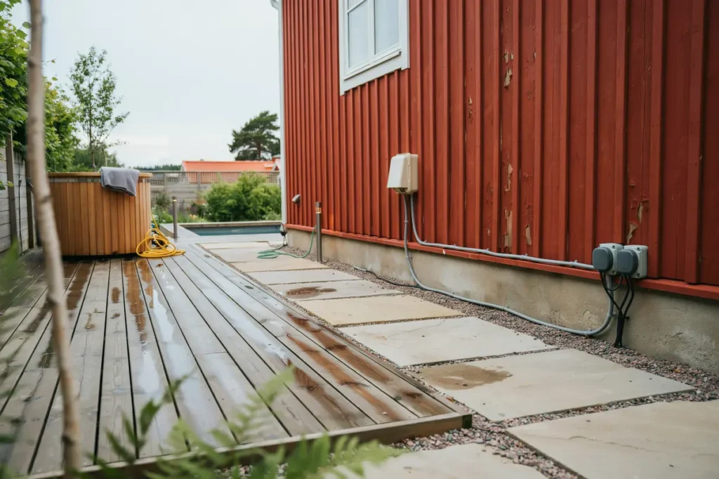 s ker el utomhus i juli smarta tips f r pool spabad och sommarens tillf lliga installationer